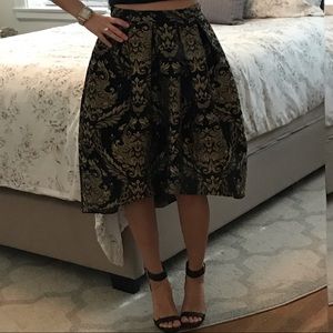 Beautiful jacquard skirt